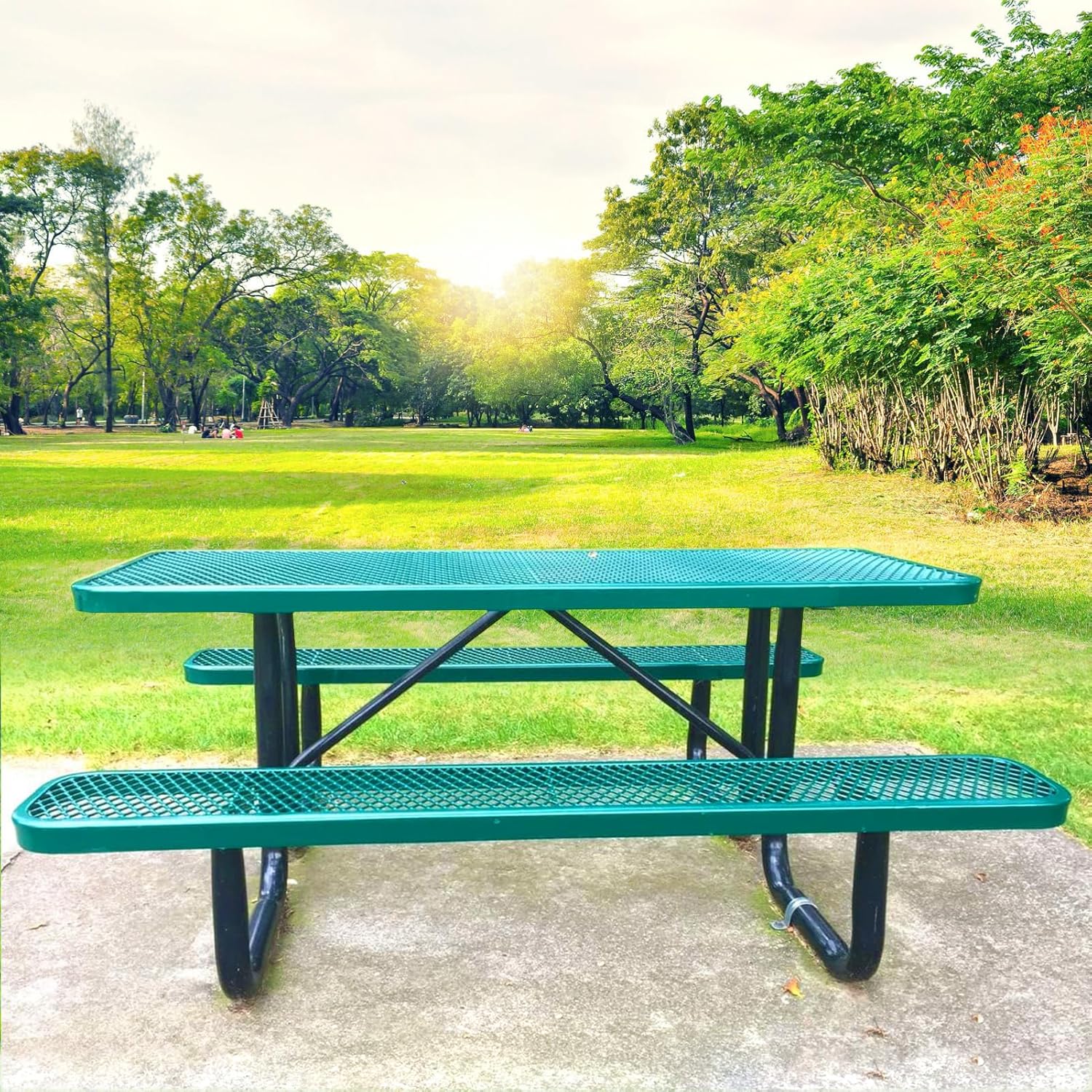 Chery Industrial 72" L x 62" W Rectangular Expanded Metal