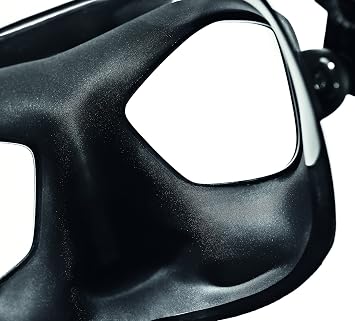 Mares Viper Mask for Freediving and Spearfishing - Low Volume Wide-Field Diving Mask with Fog-Resistant Silicone Skirt & Ergonomic Strap