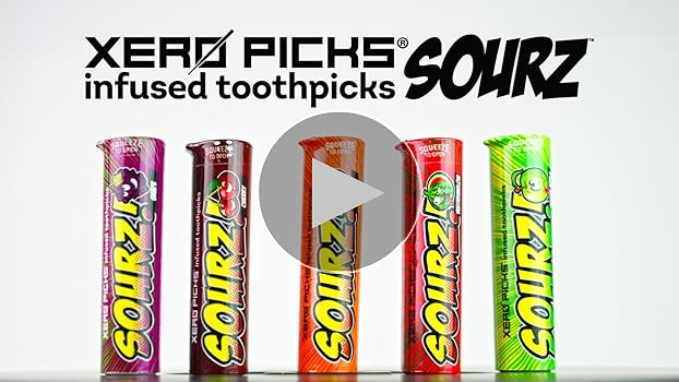 Amazon.com: Xero Picks - Sourz Infused Flavored Toothpicks- Sugar