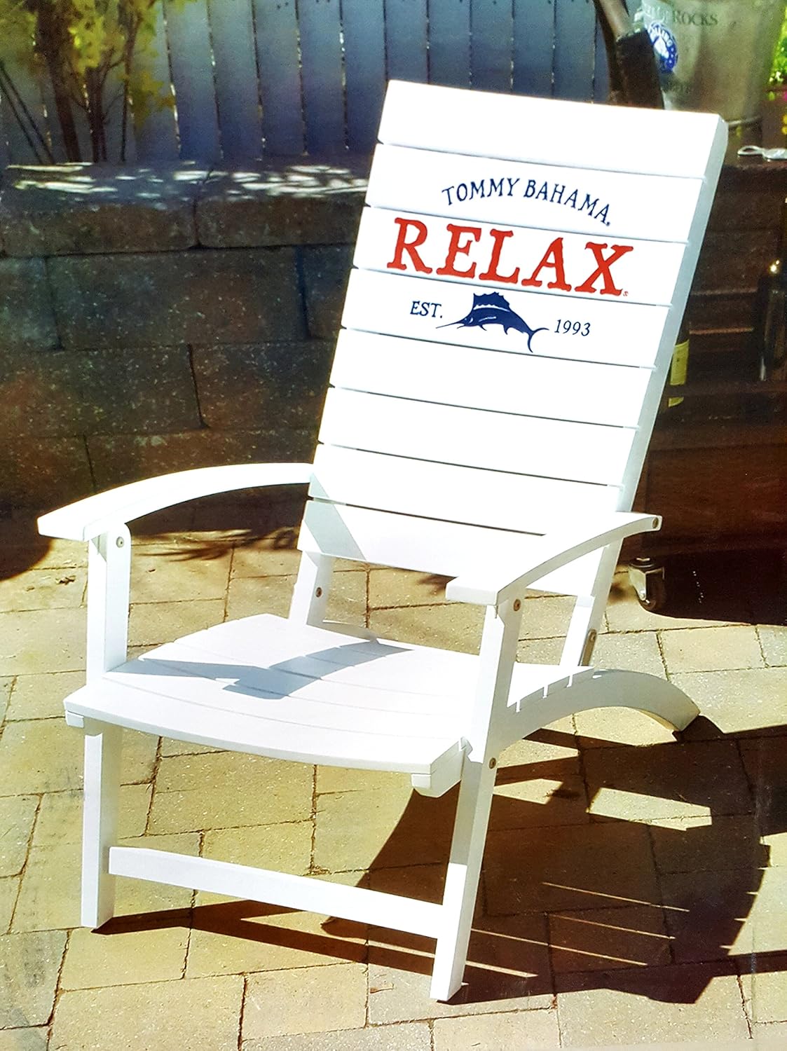 Tommy Bahama Folding Adirondack Chair Made of 100 Solid