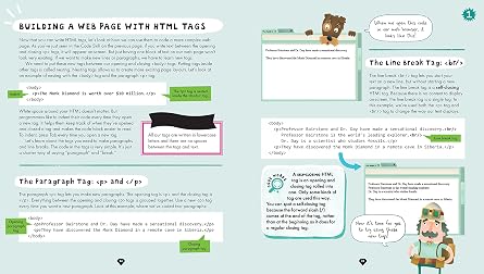 Get Coding!: Learn HTML, CSS & JavaScript & Build a Website, App & Game