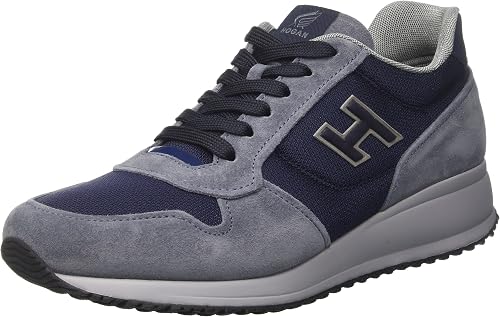 Hogan HXM2460V58048873Q, Sneaker a Collo Basso Uomo, Multicolore  (Baltic/Blu den), 40.5 EU : Amazon.it: Scarpe e borse