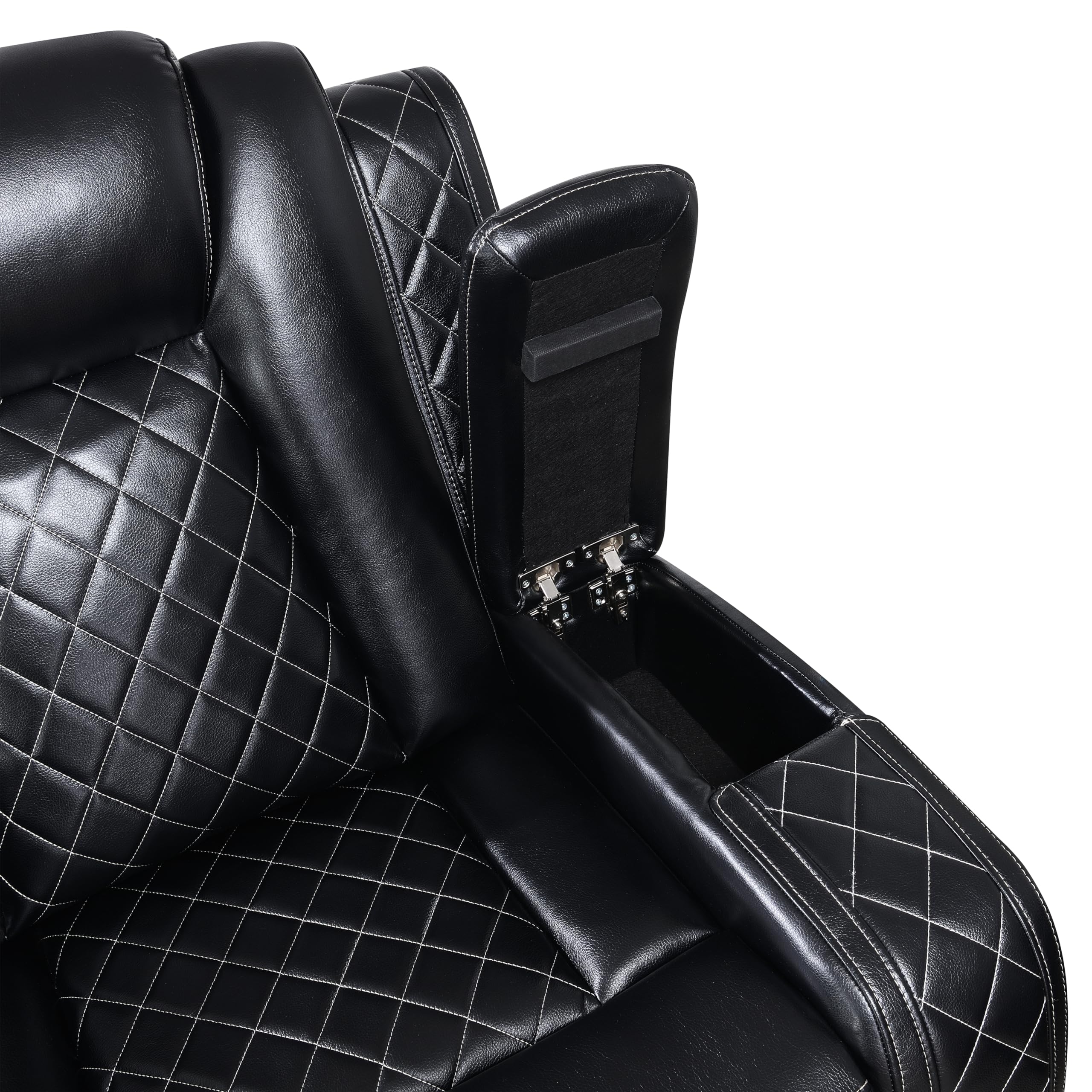 Amazon.com: New Classic Furniture Orion II Faux Leather Power Sofa