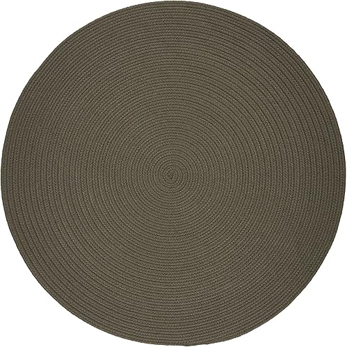 Miniatura 35 de Tapete de interior/exterior, diseño texturado trenzado, tapete reversible, Sintético, Marrón Marrón,Negro -,Azul (Hydrangea Blue),Azul