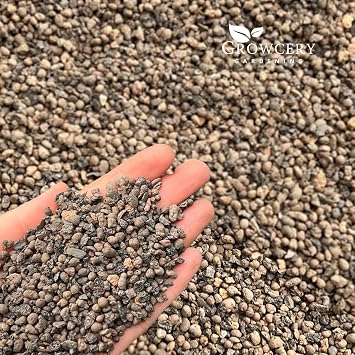 Leca Expanded Clay Pebbles - Fine Grade Clay balls for plants, Horticultural grit, Gravel for garden, pebbles for garden, terrarium stones, drainage for plant pots (2L)