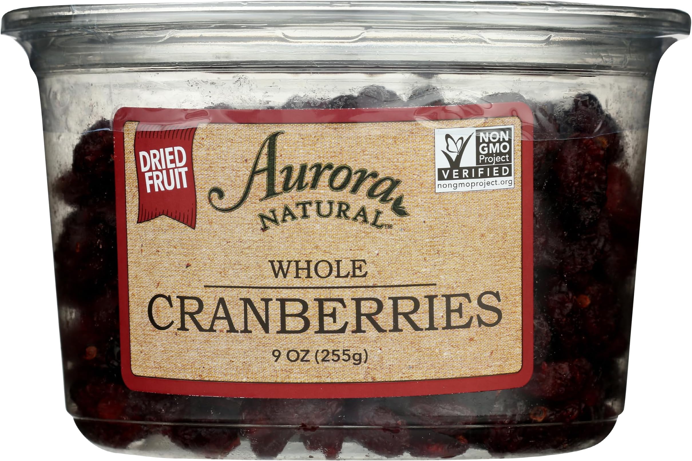 Aurora Natural Deluxe Whole Cranberries