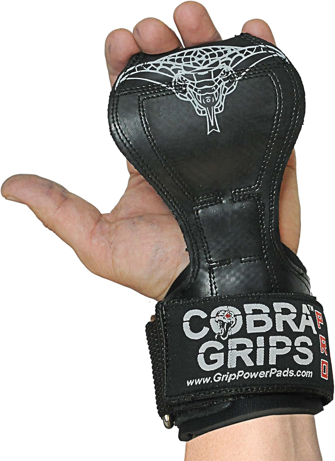 Cobra Grips PRO Weight Lifting Straps Power Lifting Grip Pad 2 Gloves Wrap