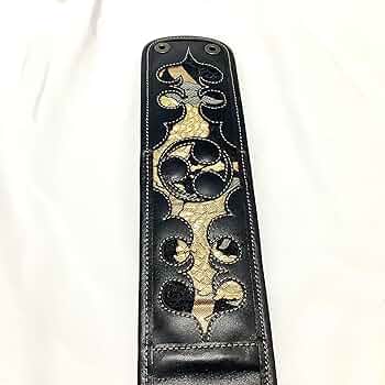 三線胴巻ティーガ本革スエード 三線用胴巻き（ティーガ）レザー調 ミンサー 赤 江戸紐付き