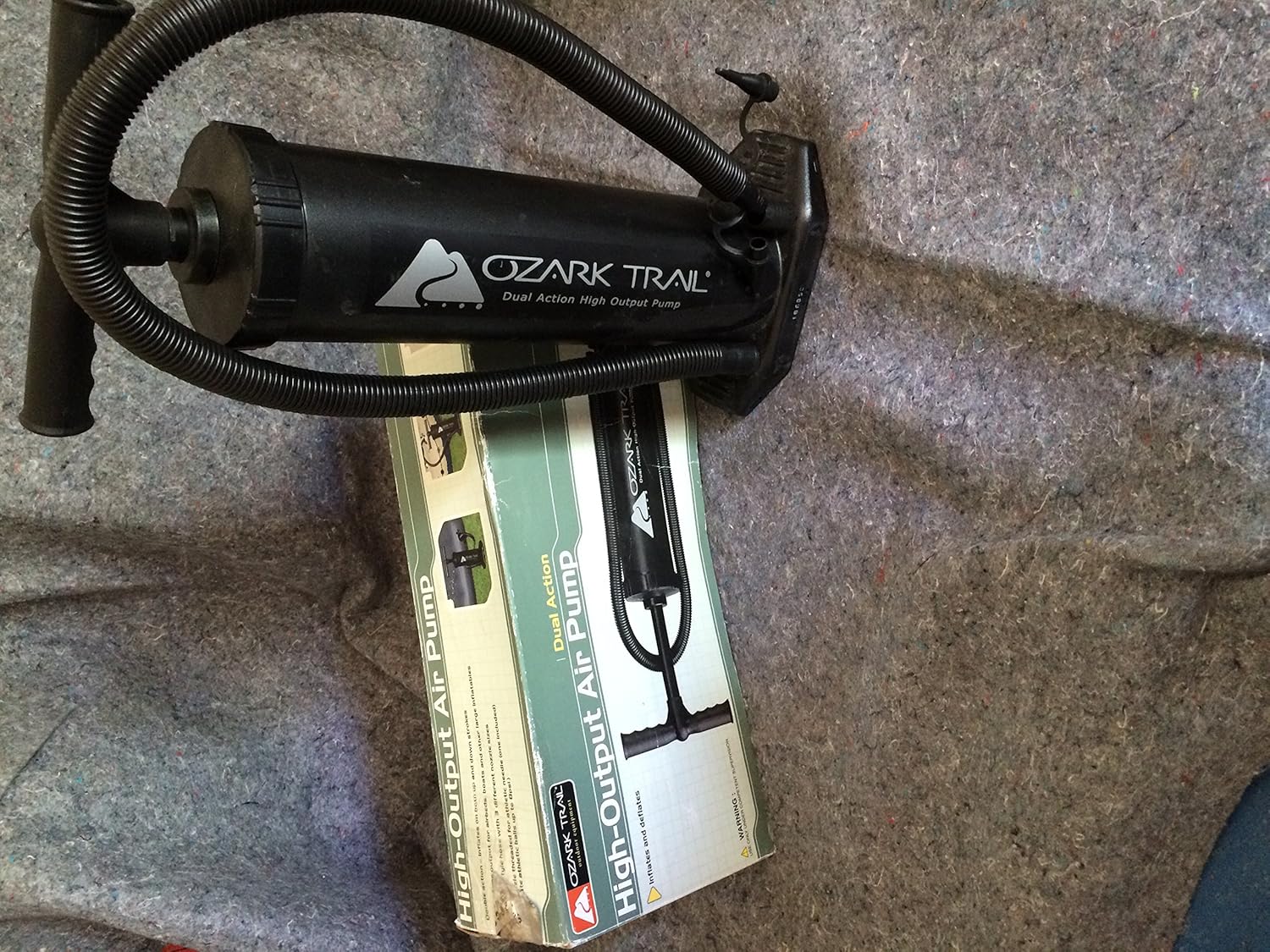 Ozark Trail HighOutput Air Pump Dual Action Sports