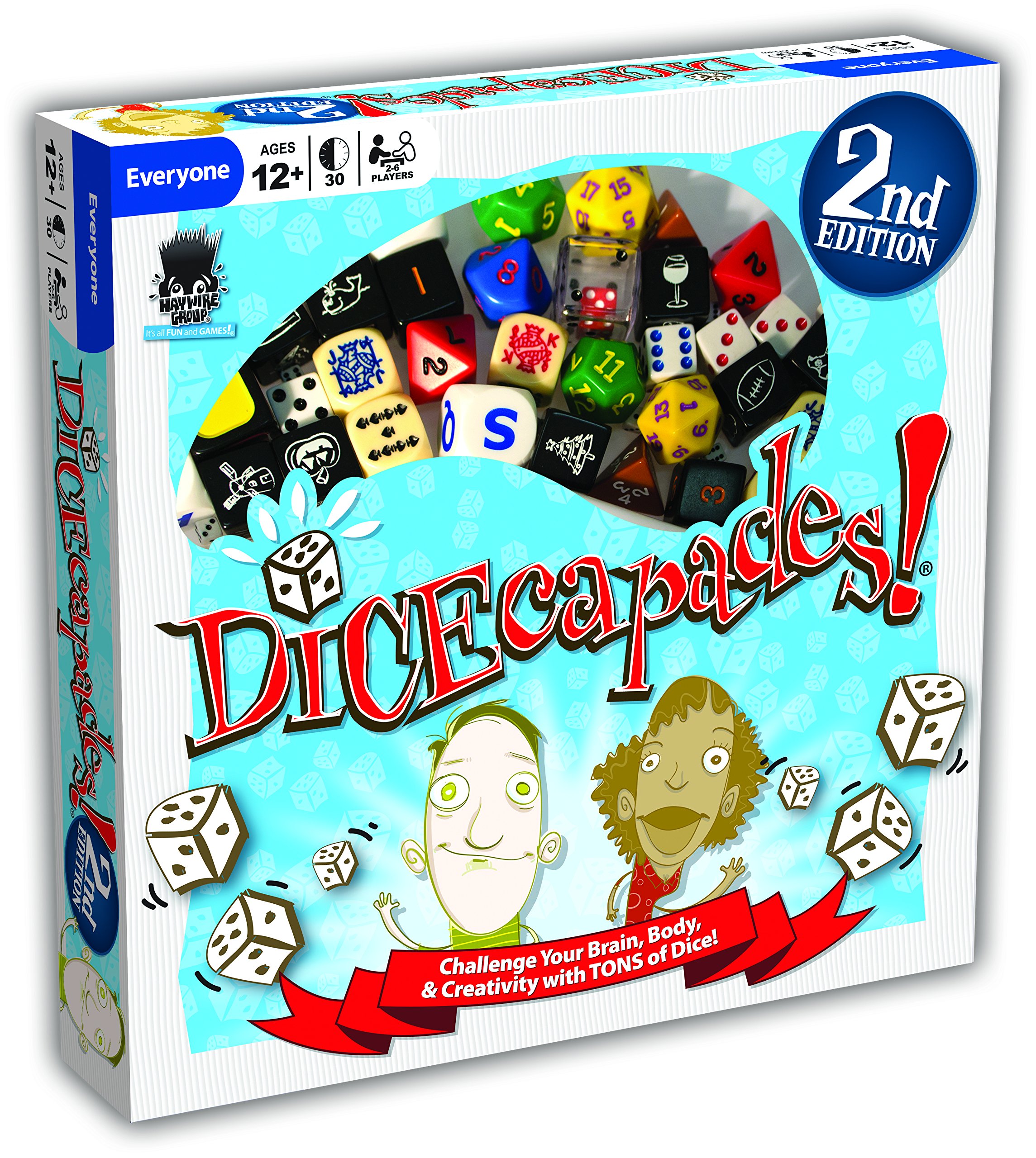 Haywire Group Dicecapades Board Game