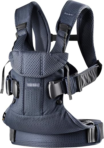BabyBjörn Baby's Carrier One Air 2019, Mesh (Navy Blue)