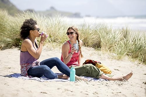 Miniatura 7 de Hydro Flask Vaso de vino de acero inoxidable de doble pared aislado al vacío de 10 onzas con tapa a presión, Pacific