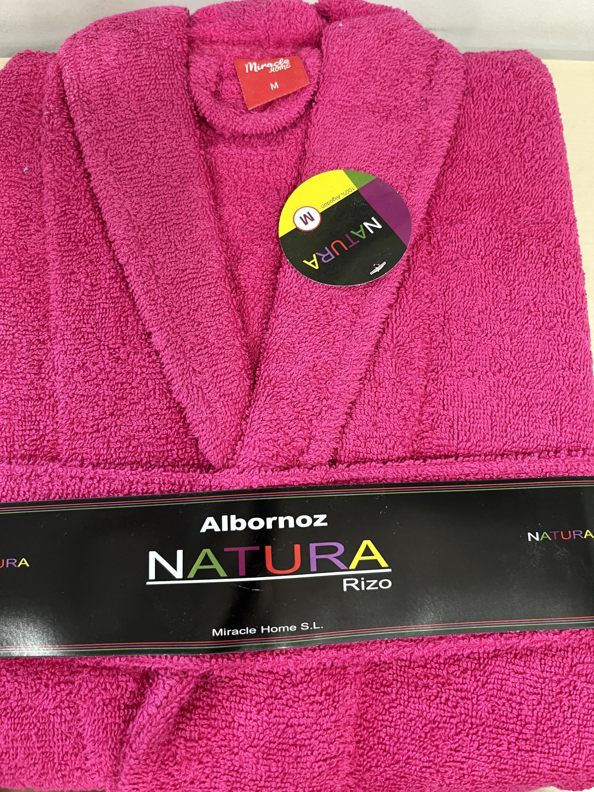 Albornoz unisex de rizo suave para evitar el frío tras la ducha