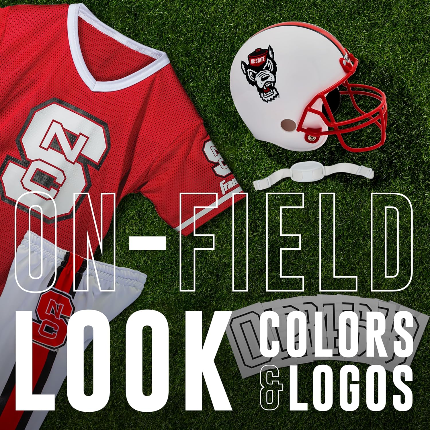 Franklin Sports NCAA Kids Football Uniform Sets - College Football Jersey, Helmet + Pants for Boys + Girls - NCAA Official