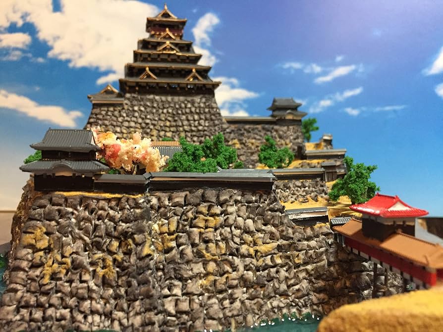 Amazon | [完成品] 日本100名城 豊臣大坂城 お城 大阪城 模型