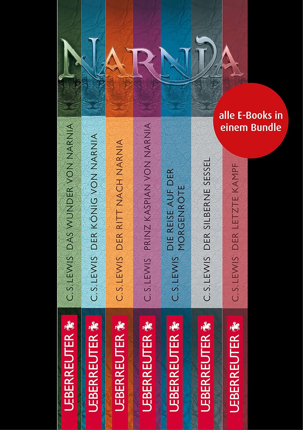 Die Chroniken von Narnia - Alle 7 Teile in einem E-Book (Bundle): Gesamtausgabe im Schuber TB (German Edition)