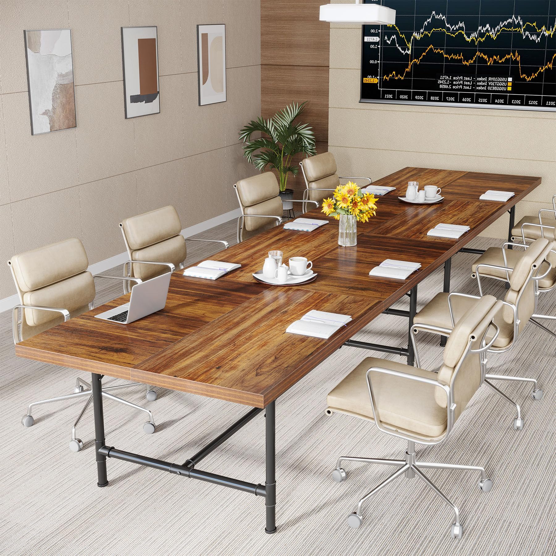 Industrial Conference Table Industrial Rustic Conference Table
