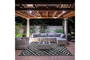GENIMO 5'x5' Waterproof Outdoor Rug