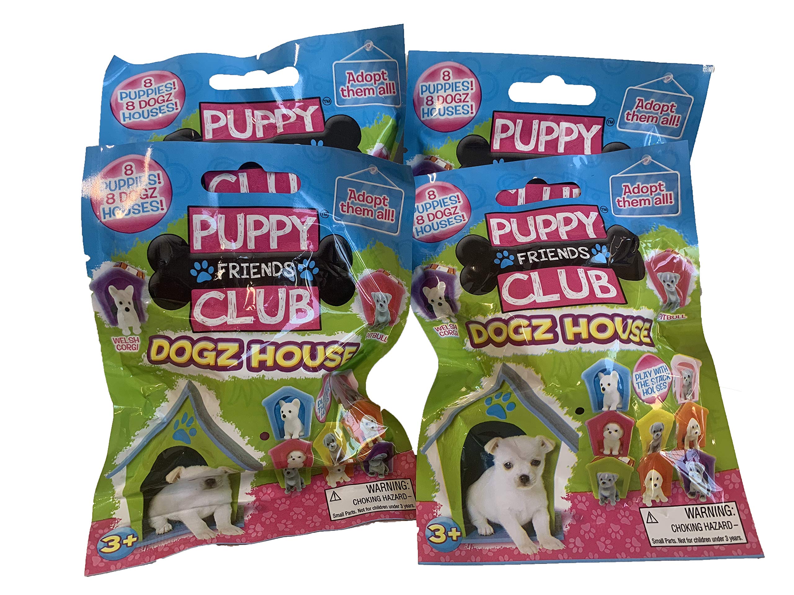 Puppy Friends club Dogz House 4-Pack Blind Bags : Amazon.sg: Toys