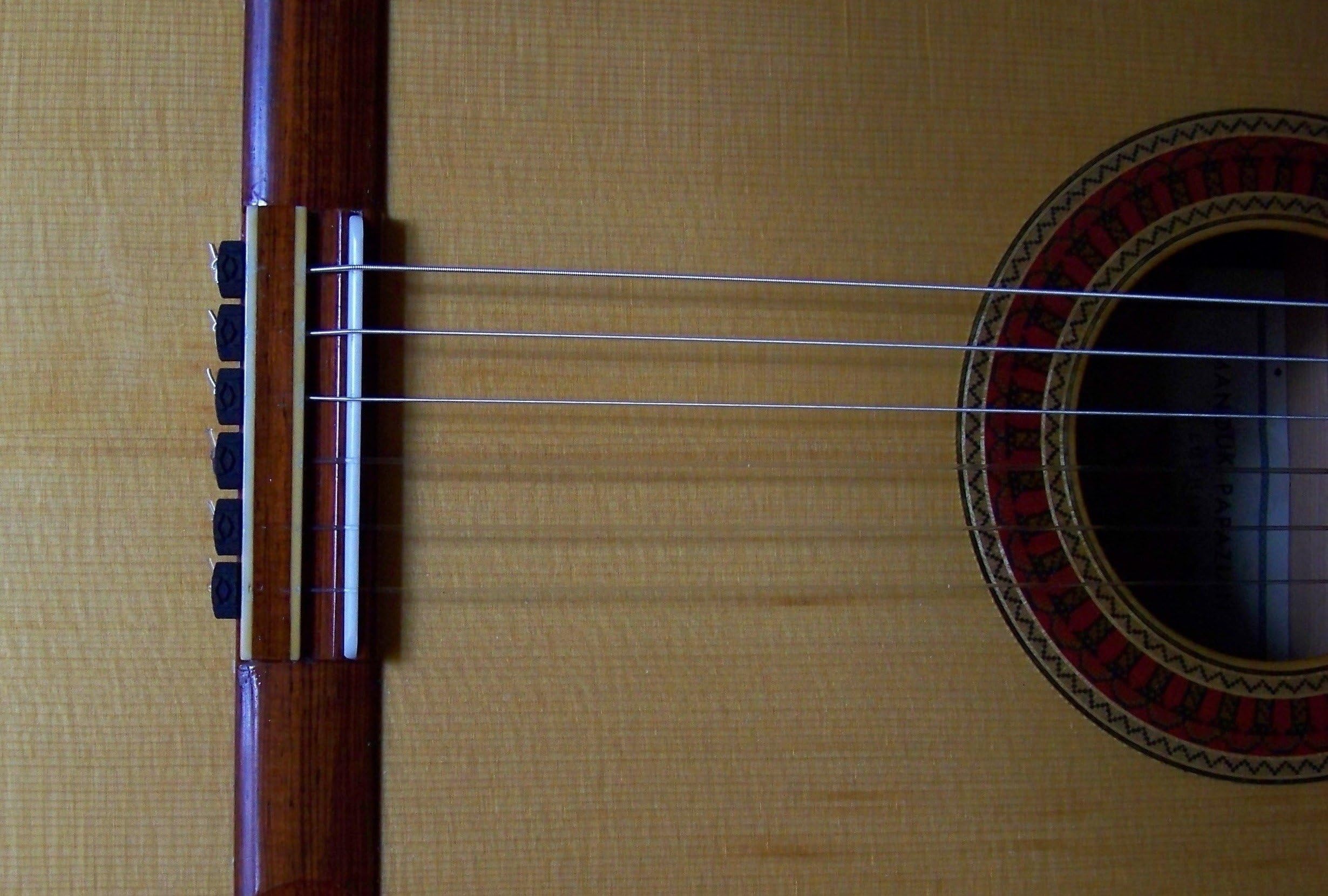 Amazon.com: Rosette Diamond Secure Classical Guitar String Ties / New ...