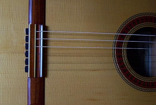 Miniatura 3 de Rosette Diamond Secure Classical Guitar String Ties / New Low Profile BridgeBeads