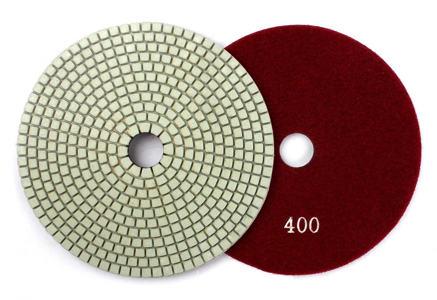 Z-Lion 6 Inch Diamond Polishing Pad 7 Pcs Set Wet for Granite Marble Stone Sanding