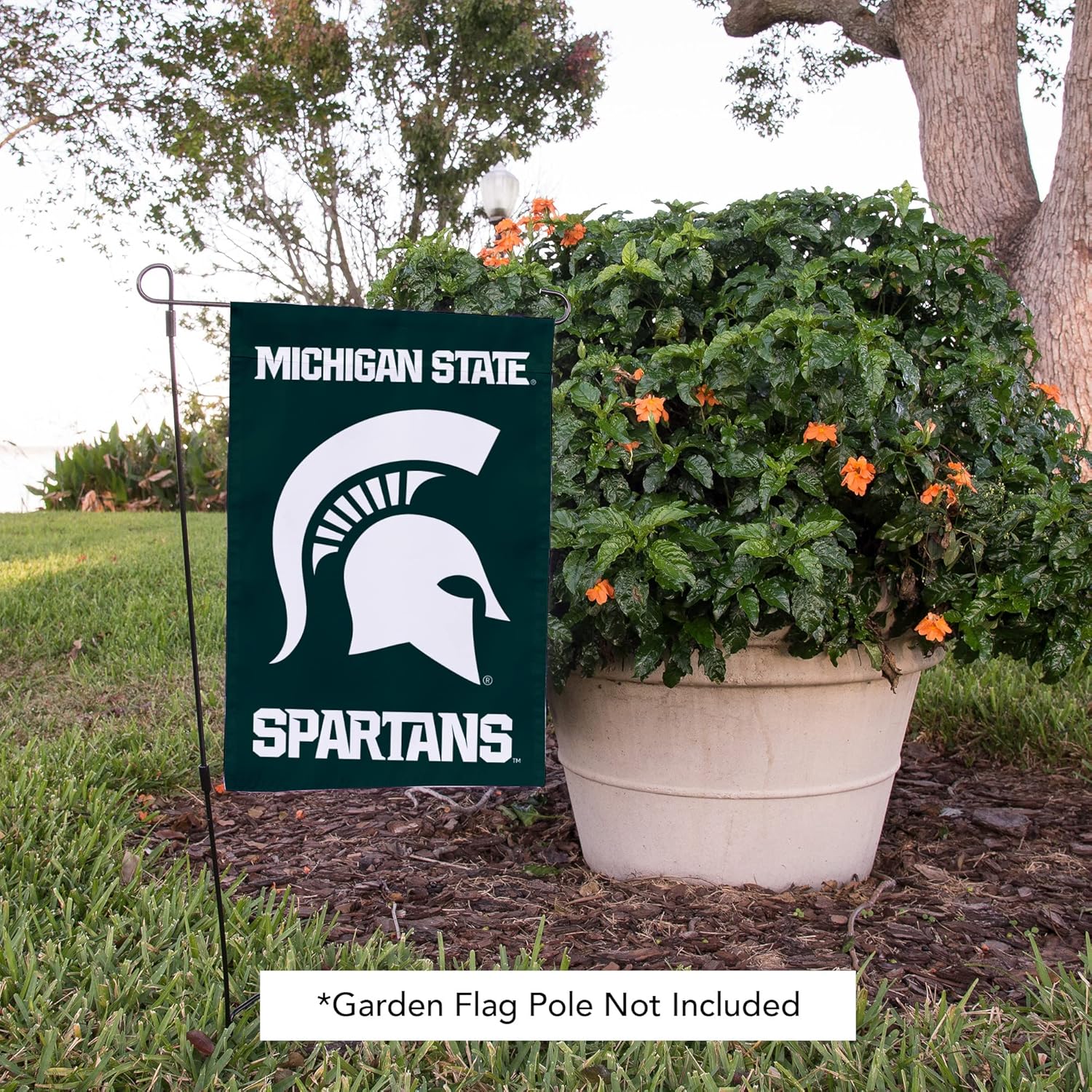 Desert Cactus Michigan State University MSU Garden Flag – 19 x 12 inch Michigan State Spartans Banner, For Outdoor Display and Events (Design C) - Image 6