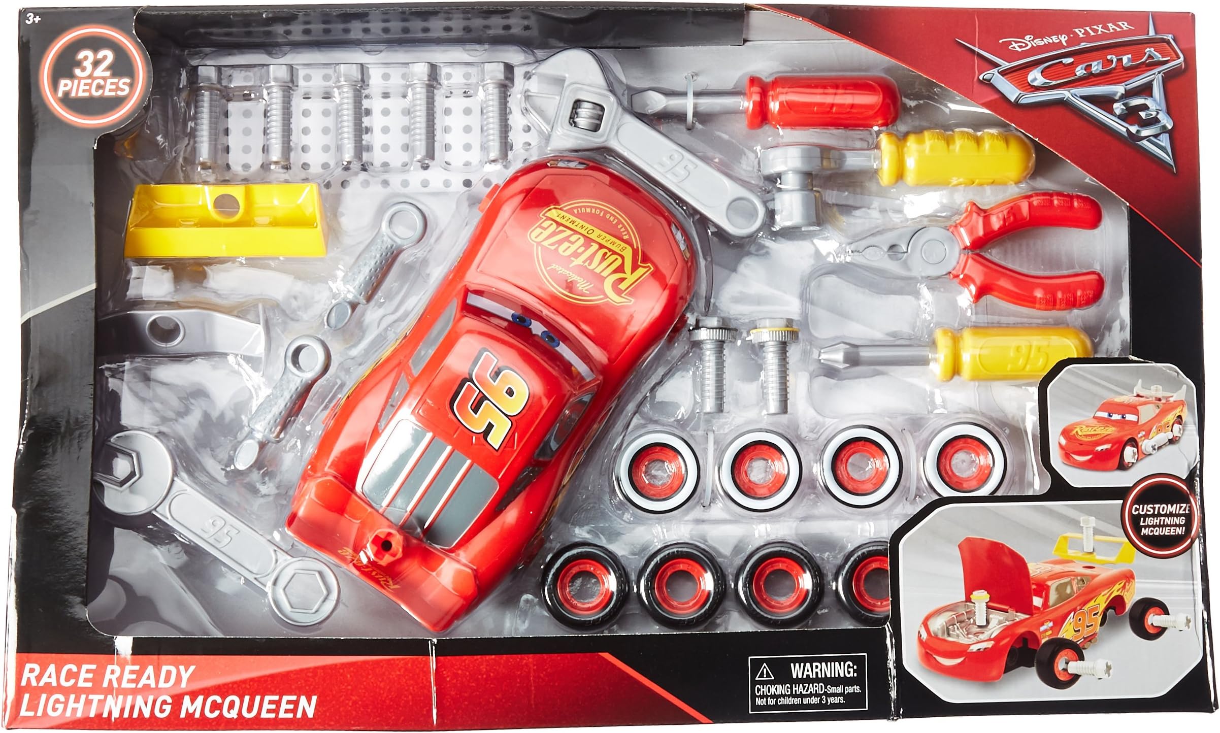 Just Play Cars 3 Transforming McQueen Tool Kit