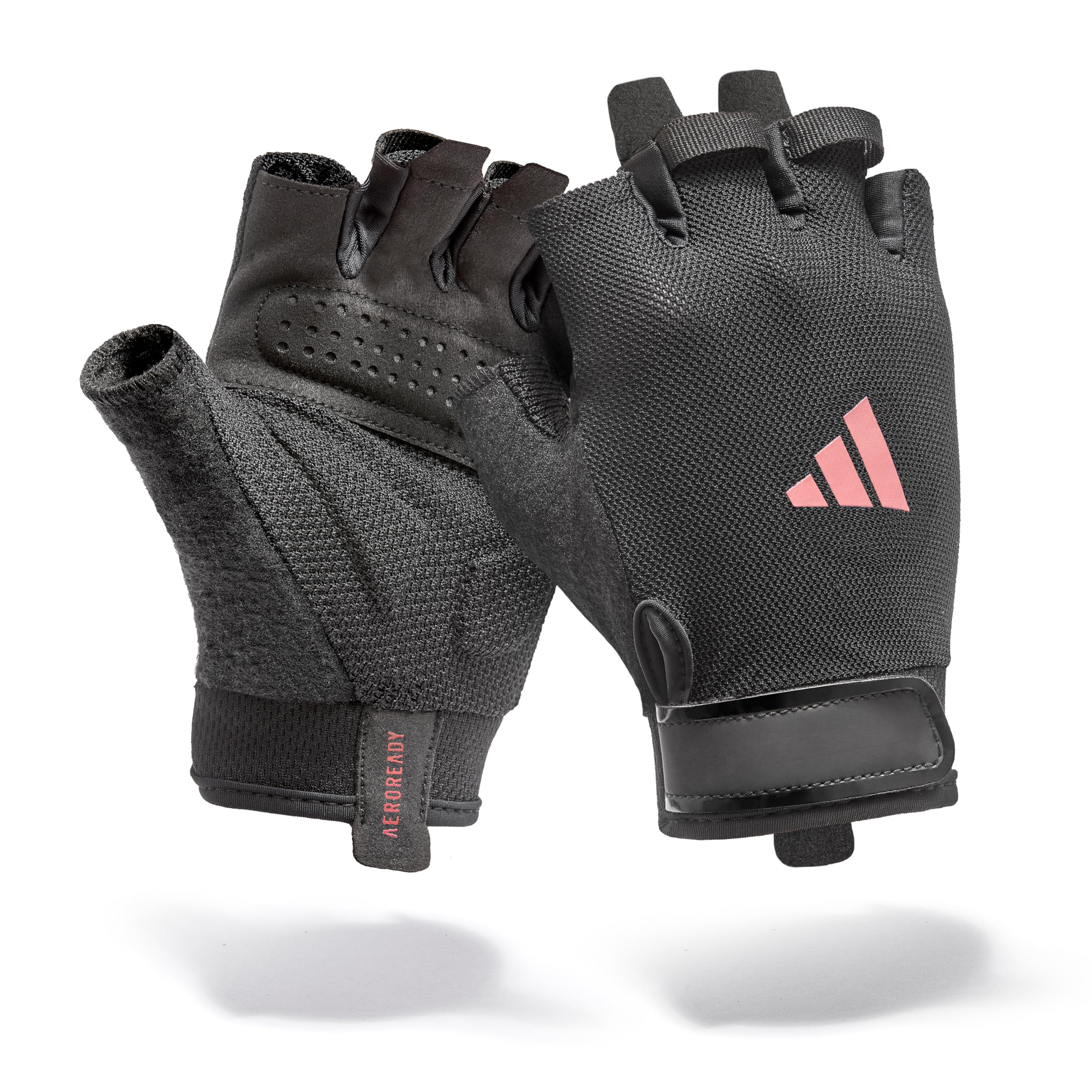Adidas Essential Trainingshandschuhe - feuchtigkeitsabsorbierende Aeroready Technologie gepaart mit Einer äußerst komfortablen, strapazierfähigen Handinnenfläche aus Velourlederimitat