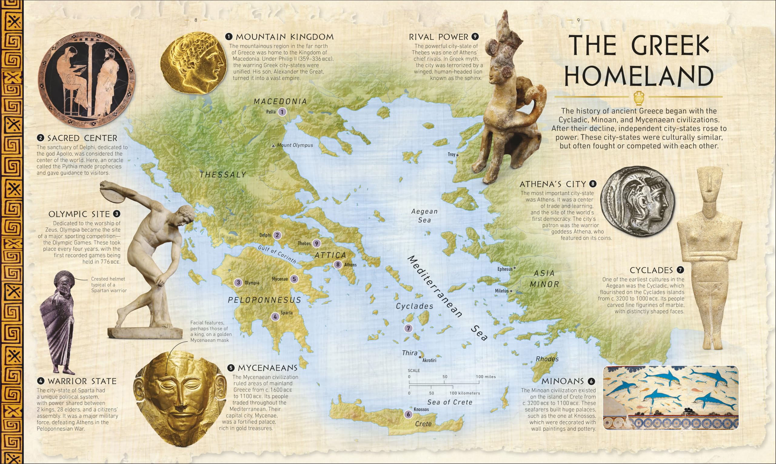 Ancient Greece: From the Gods of Olympus to the Olympic Games (DK Ancient Histories)