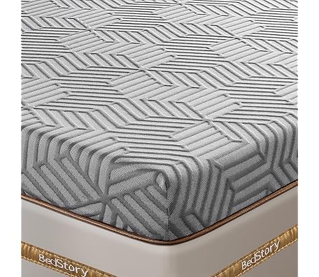 BedStory Firm Mattress Topper Twin - 3 Inch Memory Foam Mattress Topper - High Density Foam Bed Toppers for Back Pain Relief