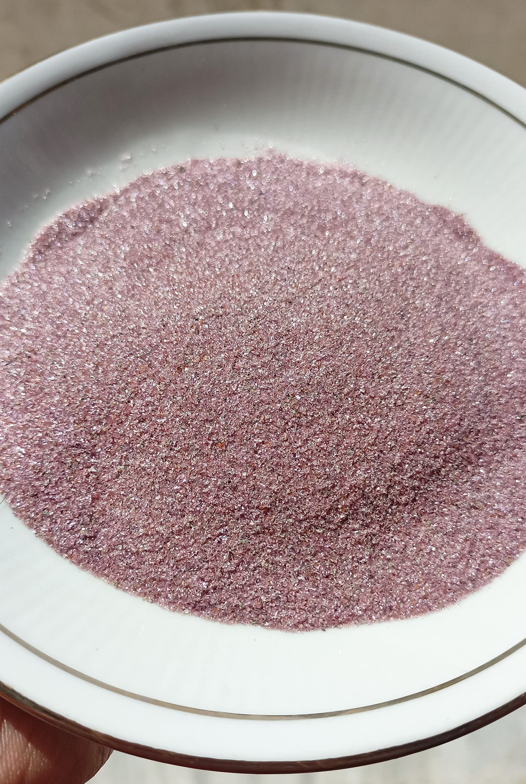 Natural Rhodolite Garnet Dust Powder, Fine Crushed Powder -400 ct, Used in Resin Art, Wood Inlay, Mineral Art