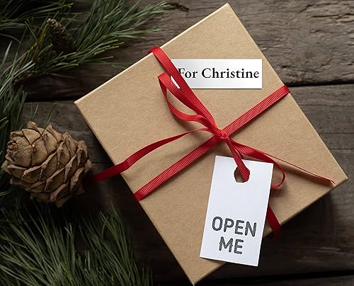 Miniatura 7 de Wonfoucs Etiquetas de repuesto compatibles para Dymo 91330 10697 Papel blanco 0.472 in x 13.1 ft 12 pulgadas x 13 pies LT cinta de etiquetado