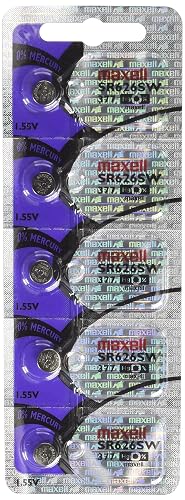 Maxell, pilas SR626SW (pack de 5) — Watchmaker's tools recommended by Tempus Europa