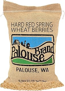 Hard Red Spring Wheat Berries | 5 LBS | 100% Non-Irradiated | Certified Kosher Parve | USA Grown | Non-GMO Project Verified