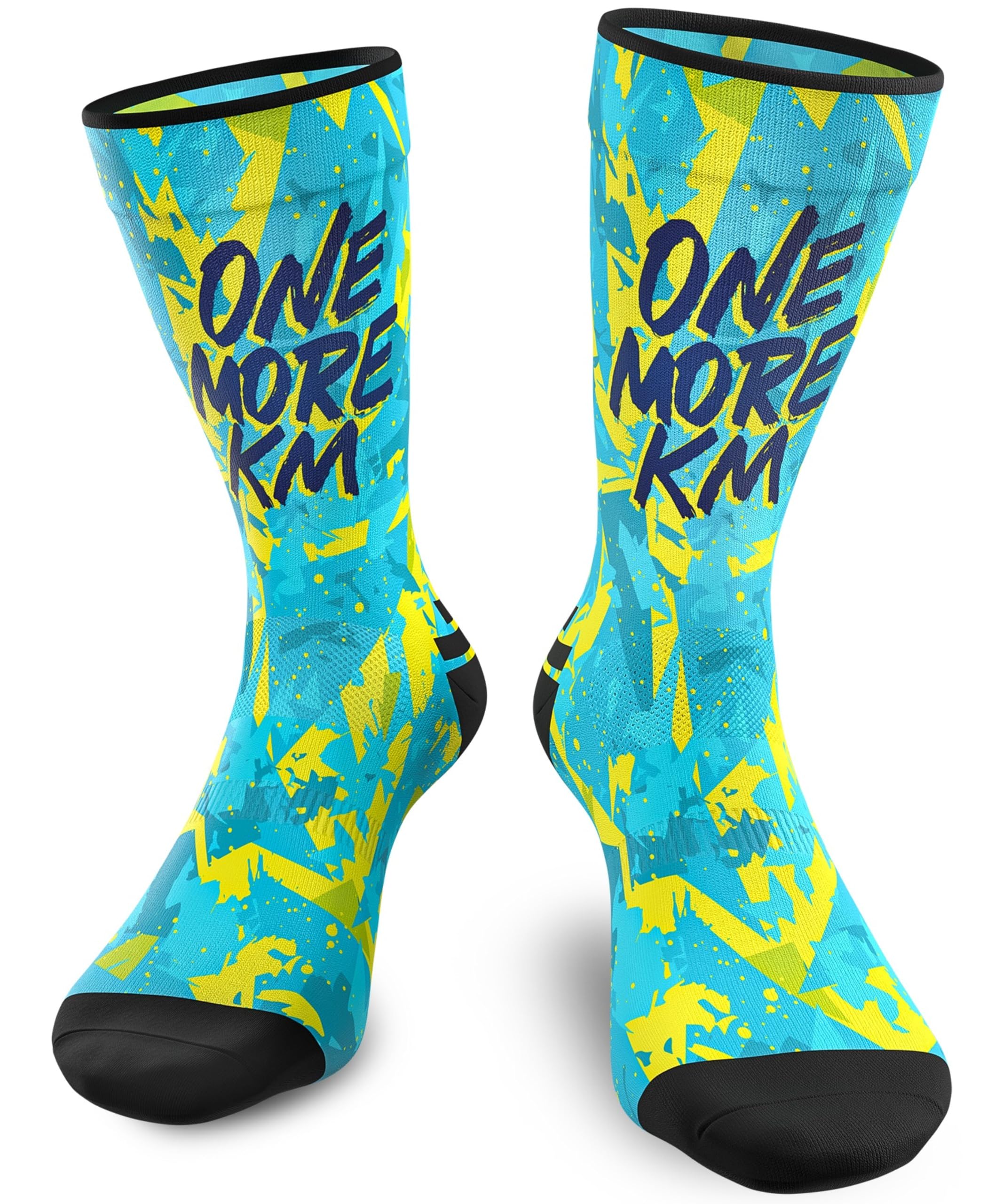 trueWOD Calcetines Running Hombre Mujer Crossfit Ciclismo Trail Running Padel Correr Calcetines Deporte Divertidos Antiampollas Sin Costuras Compresion Transpirables Ligeros Resistentes