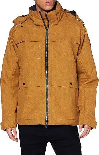 high collar zip up jacket