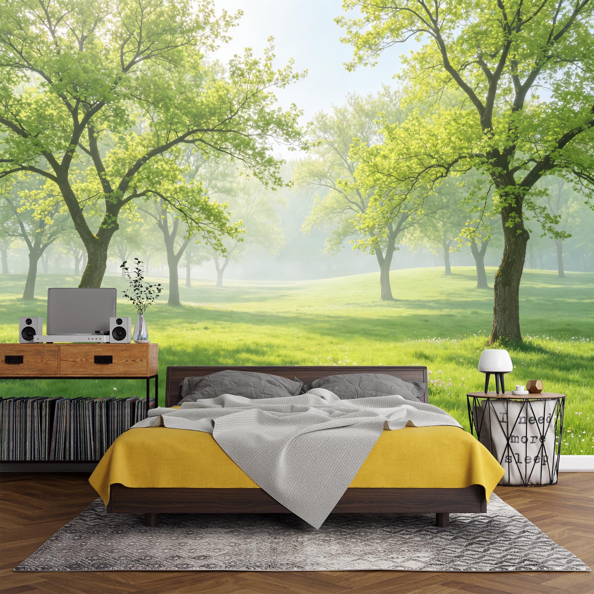 Parco Della Giungla Carta Da Parati 3D Murale Panoramico Per Soggiorno Carta Da Parati Moderna In Tessuto Non Tessuto Non Autoadesiva Poster Da Parete Decorazione Per La Casa Personalizzata Parco De