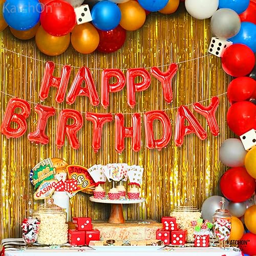 Miniatura 3 de Globos rojos de feliz cumpleaños  16 pulgadas, letrero de feliz cumpleaños  Letras de globos rojos de feliz cumpleaños para decoraciones de feliz