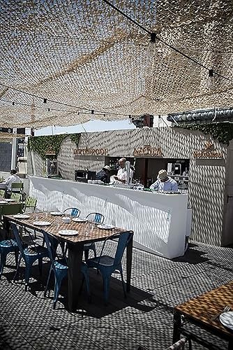 Miniatura 9 de Red de camuflaje personalizada de malla doble para caza, decoración de ciegas, patio, sombrilla para campamento fotográfico, granja, fábrica,