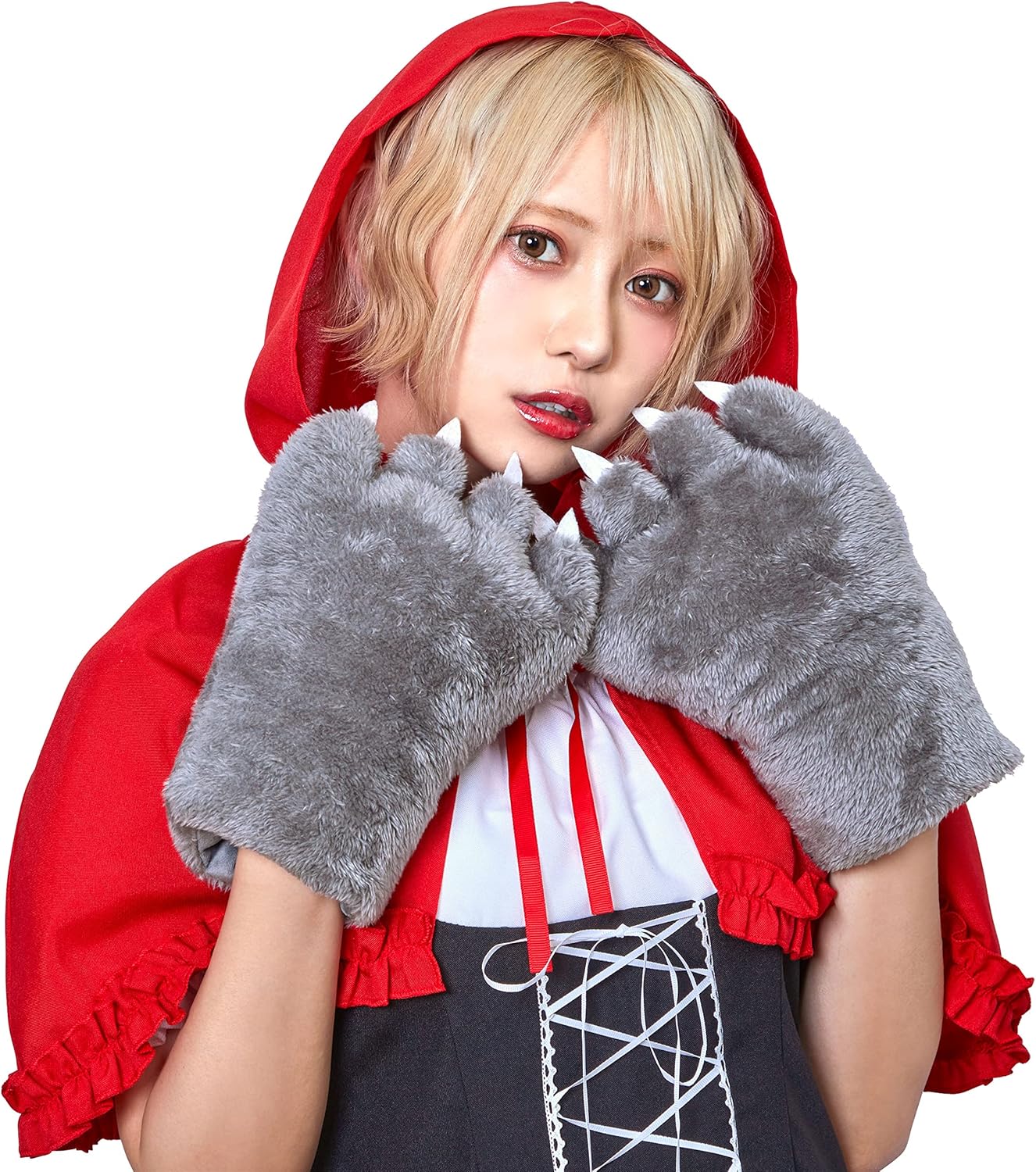 クリアストーン(Clearstone) もふもふアニマル コスプレ ハロウィン おおかみの手 ユニセックス グレー アニマル クリアストーン(Clearstone) もふもふアニマル コスプレ ハロウィン おおかみの手 ユニセック...