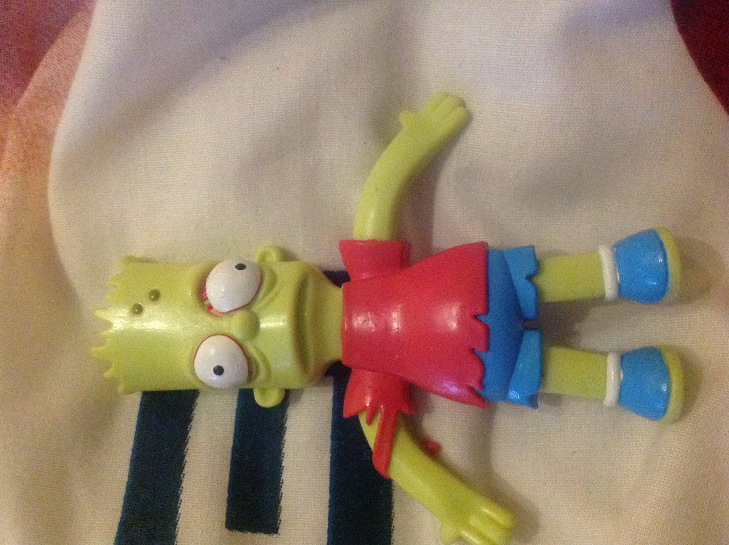 The Simpsons Bart Simpson Zombie 4.5" Bendable Figure