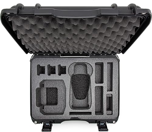 NANUK 925 Estuche rígido impermeable con inserto de espuma para DJI Mavic 3 Pro - Negro