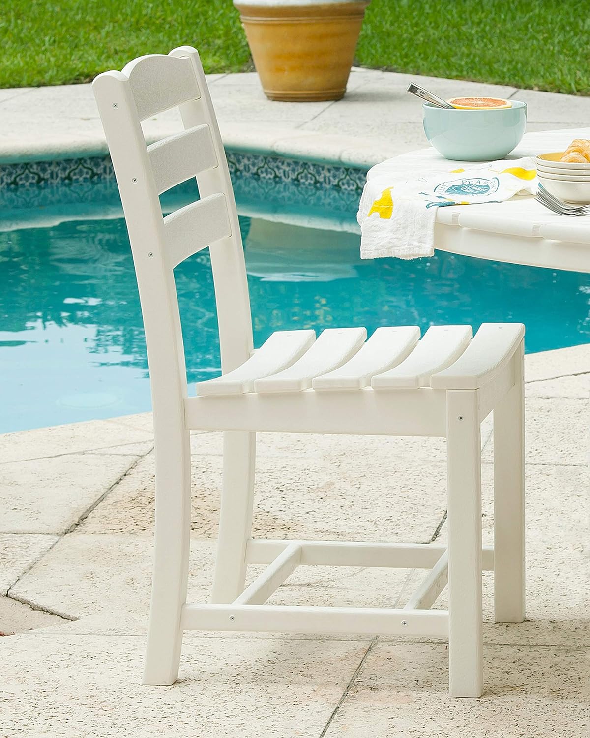 POLYWOOD® La Casa Café Dining Chair, Lime