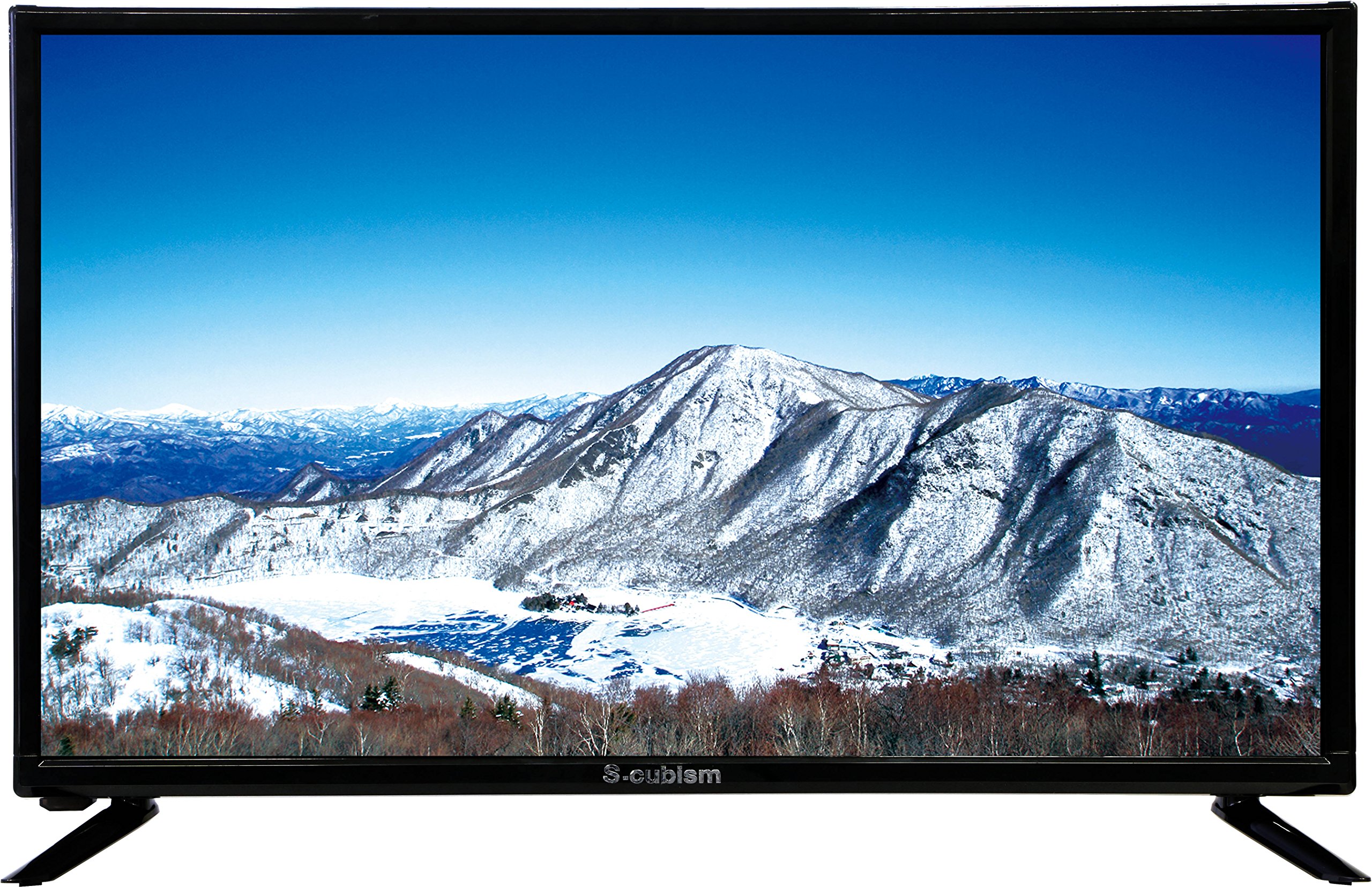 【送料込】S-cubism エスキュービズム 32型 TV Amazon | エスキュービズム 32V型 液晶 テレビ AT-32G01SR