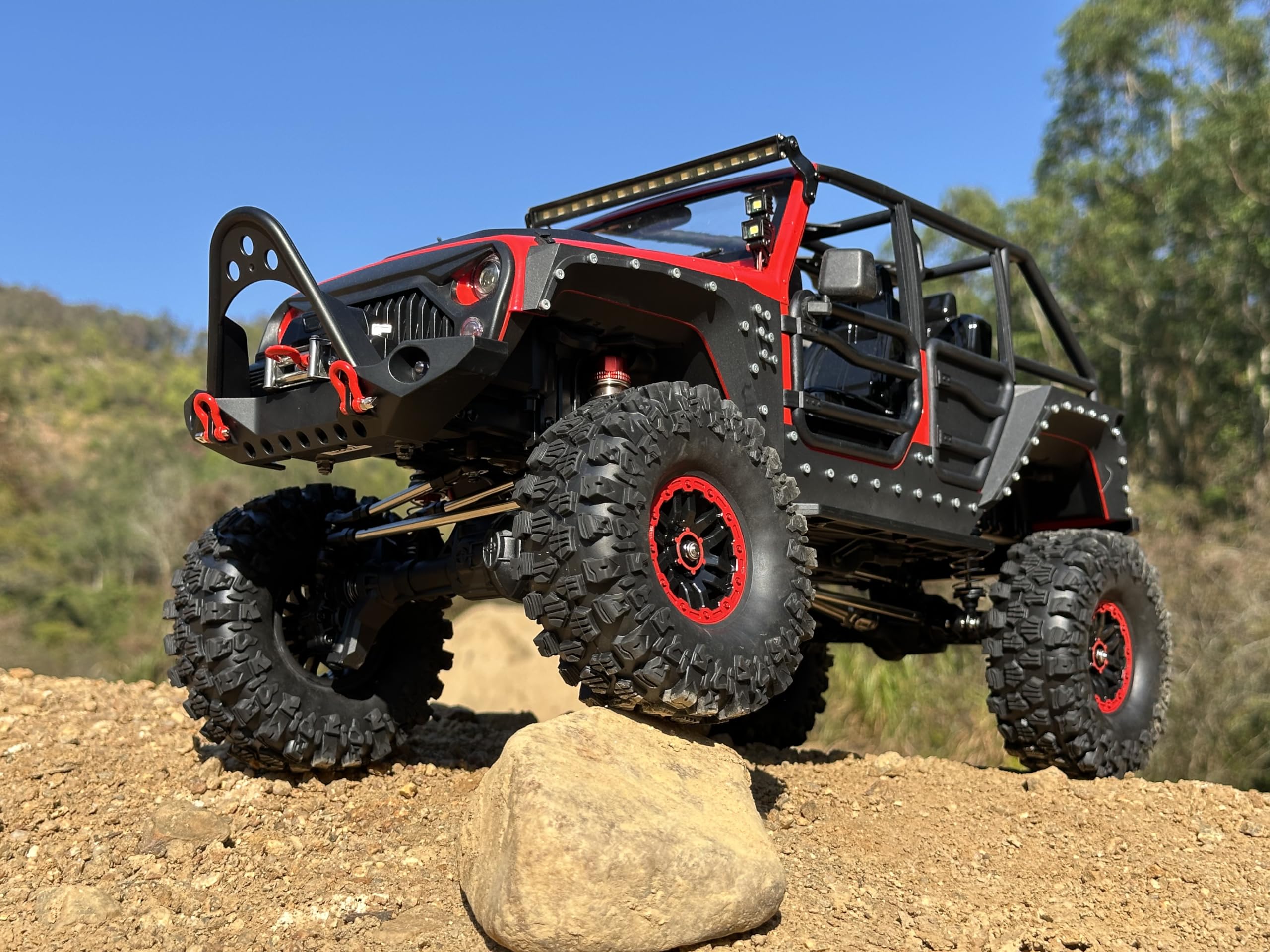 DF-4S Pro BL Crawler (ferngesteuertes Auto, 1:10 Scale, Batteriebetrieben, bis zu 13 km/h, Kinderspielzeug) 3225