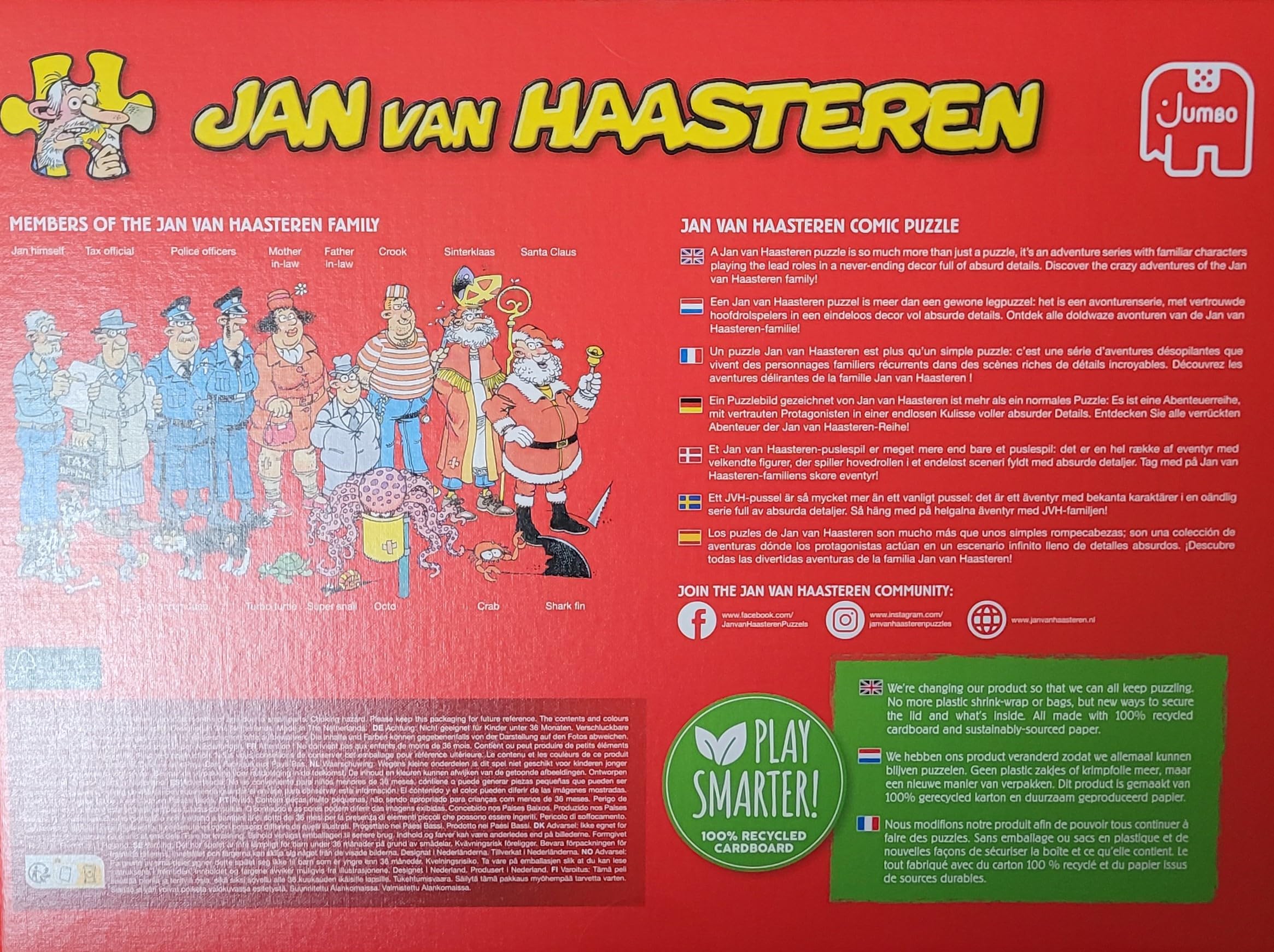 Jan Van Haasteren, Highland-Spiele, Puzzle 1000 Teile Erwachsene