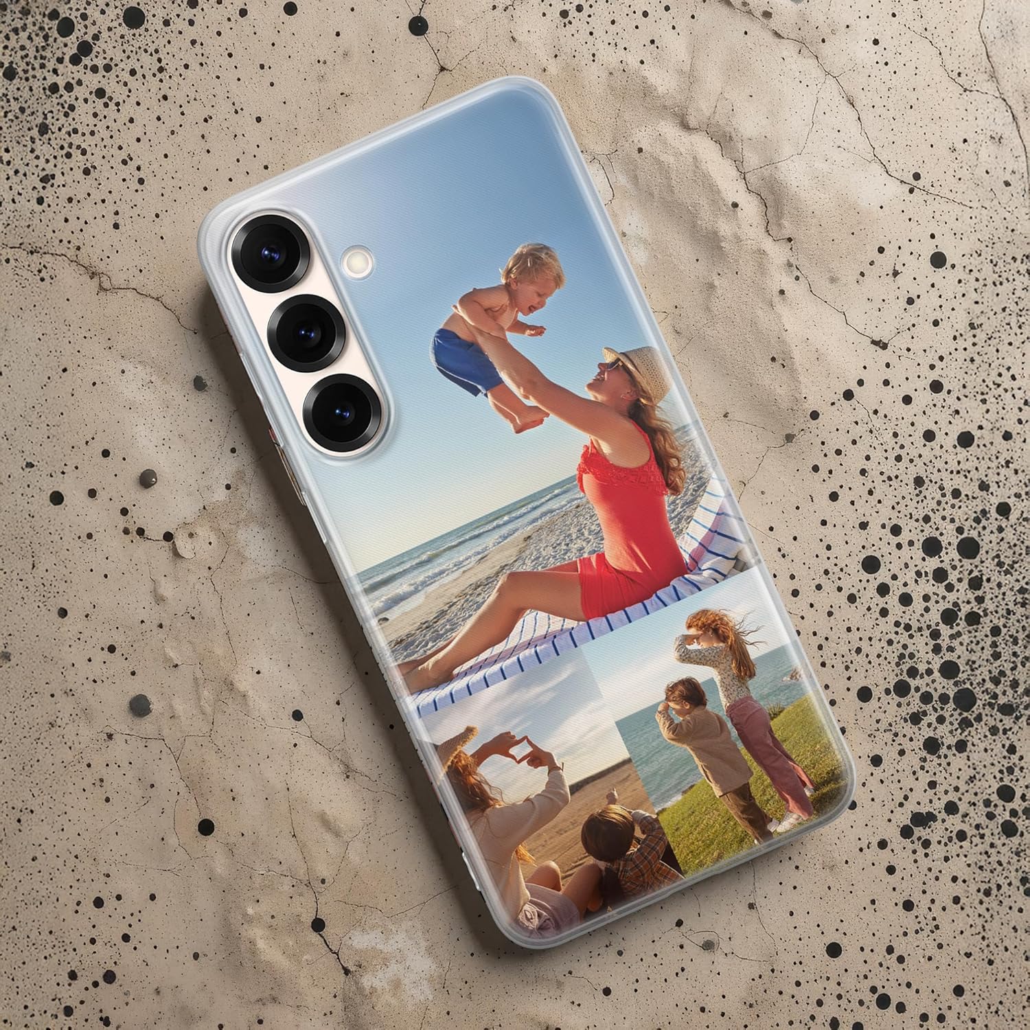 Personalised Phone Case for Samsung Galaxy S10 Custom Clear TPU Case with Your Own Photo Image Text Picture Design Phone