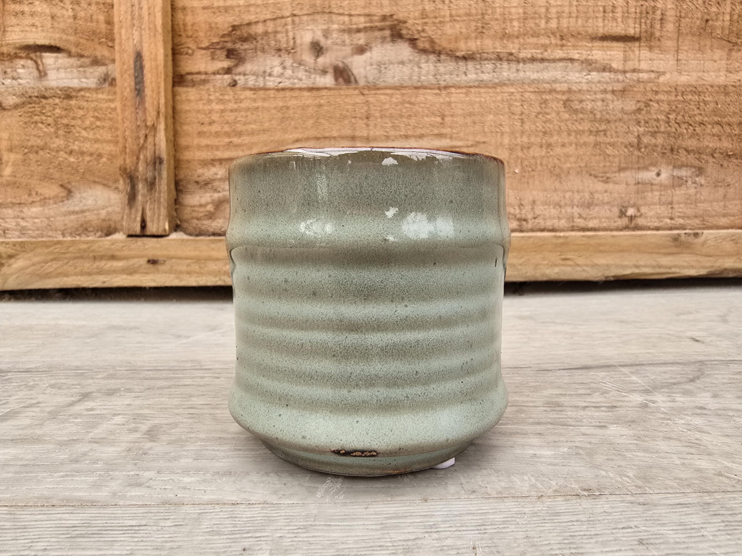 Pastel Decorative Pot Cover (Griege). Perfect for Gifts/Personal Use. Good for Office/Home environment. Perfect for Cactus/Cacti and Succulents. 5.5cm Inner Diameter