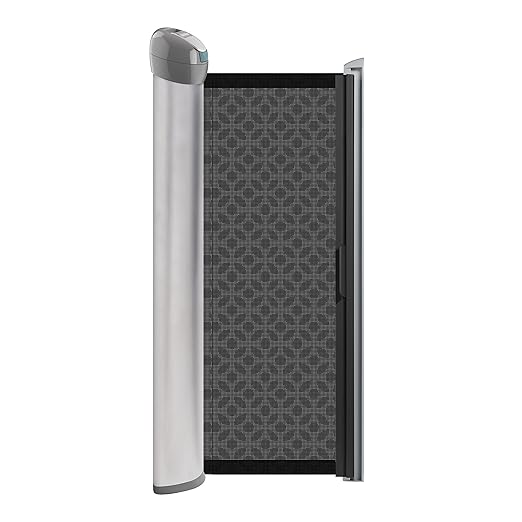 Summer Retractable Baby Gate, Decorative Mesh Fabric